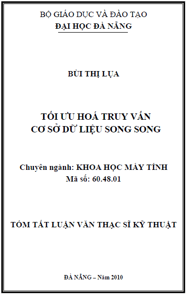 toi uu hoa truy van co so du lieu song song