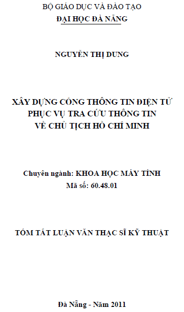 xay dung cong thong tin dien tu phuc vu tra cuu thong tin ve chu tich ho chi minh