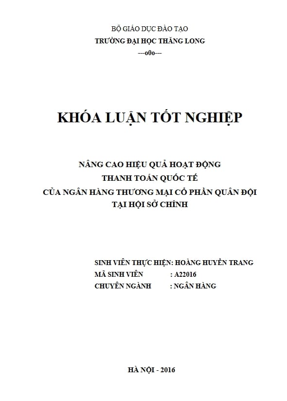 NÂNG CAO HIỆU QUẢ HOẠT ĐỘNG THANH TOÁN QUỐC TẾ CỦA NGÂN HÀNG THƯƠNG MẠI CỔ PHẦN QUÂN ĐỘI TẠI HỘI SỞ CHÍNH 1 Anh chup man hinh 16 6 2025 131632 hmigninkgibhdckiaphhmbgcghochdjc