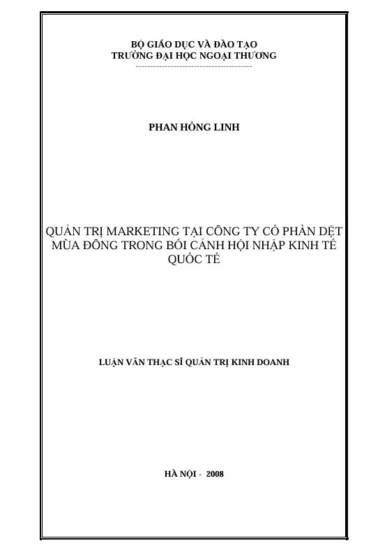 QUẢN TRỊ MARKETING TẠI CÔNG TY CỔ PHẦN DỆT MÙA ĐÔNG TRONG BỐI CẢNH HỘI NHẬP KINH TẾ QUỐC TẾ 1 Screenshot 2025 06 03 200841