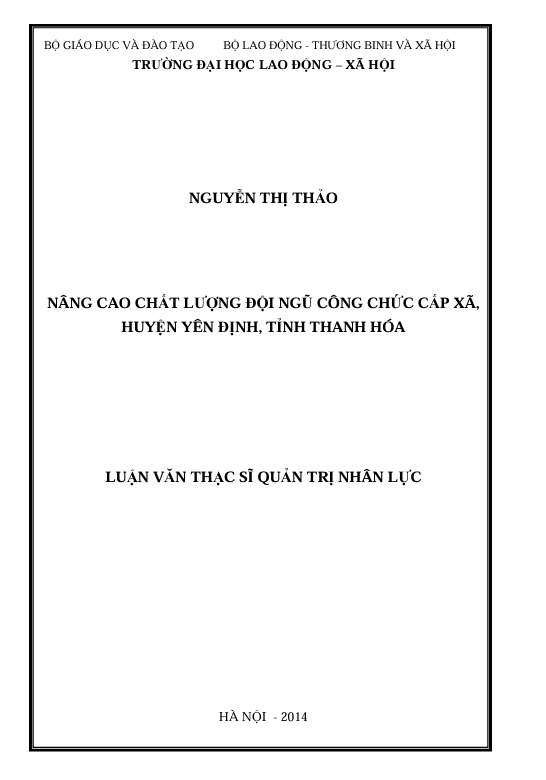 Nâng cao chất lượng đội ngũ công chức cấp xã, huyện Yên Định, tỉnh Thanh Hóa 1 Screenshot 2025 06 06 172119