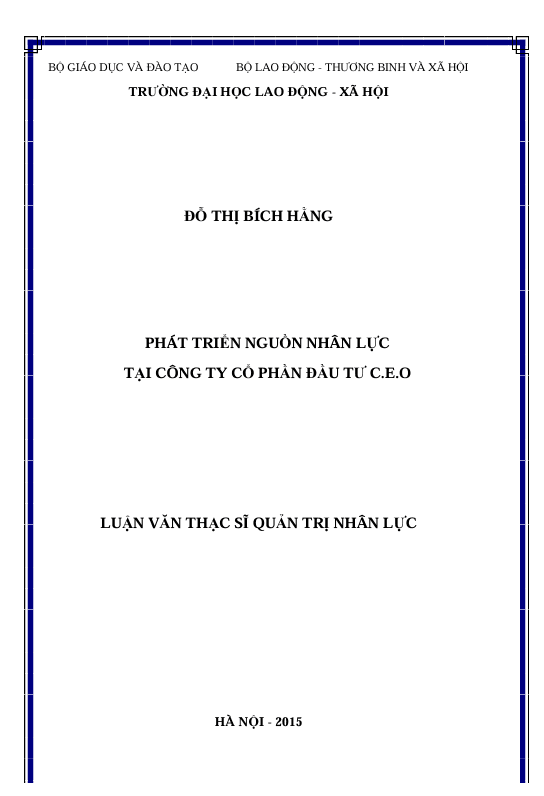 Phát triển nguồn nhân lực tại Công ty cổ phần đầu tư C.E.O 1 Screenshot 2025 06 06 172903