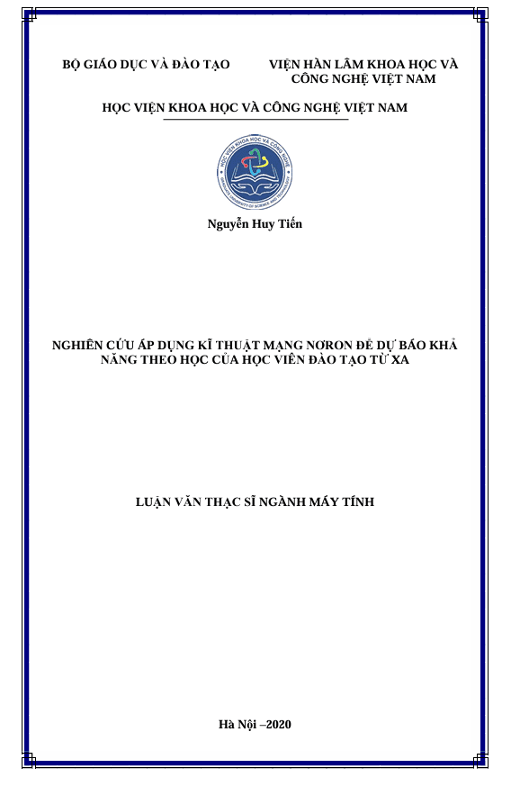Nghiên cứu áp dụng kĩ thuật mạng nơron để dự báo khả năng theo học của học viên đào tạo từ xa 1 Screenshot 2025 06 10 100154