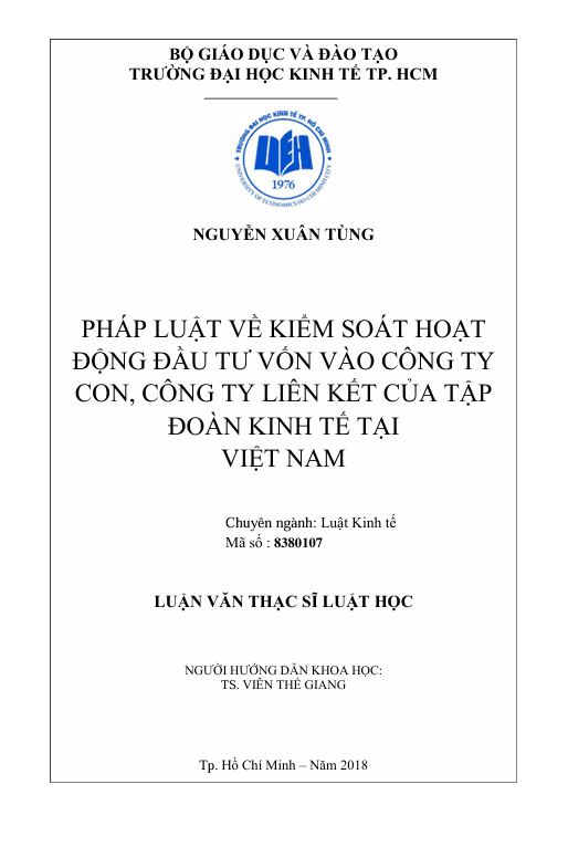 Pháp luật về kiểm soát hoạt động đầu tư vốn vào công ty con, công ty liên kết của các tập đoàn kinh tế ở Việt Nam 1 Screenshot 2025 06 14 174215