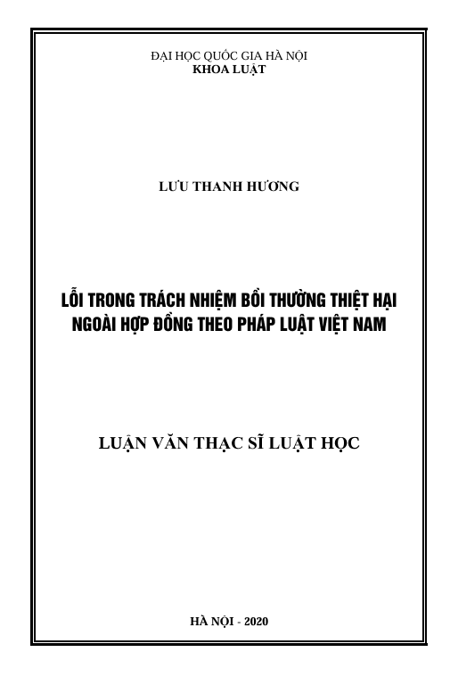 Lỗi trong trách nhiệm bồi thường thiệt hại ngoài hợp đồng theo pháp luật Việt Nam 1 Screenshot 2025 06 22 103857