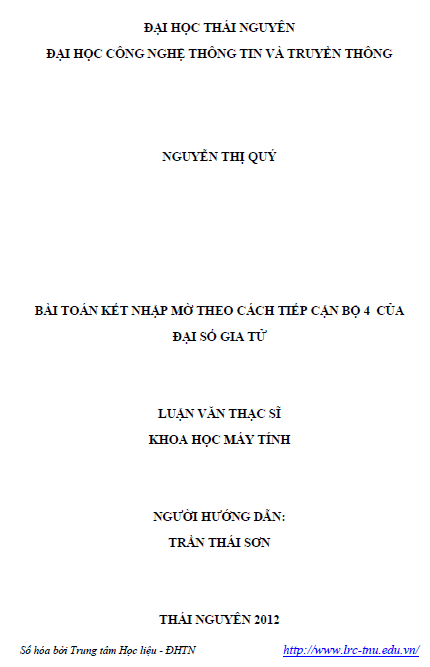 bai toan ket nhap mo theo cach tiep can bo 4 cua dai so gia tu