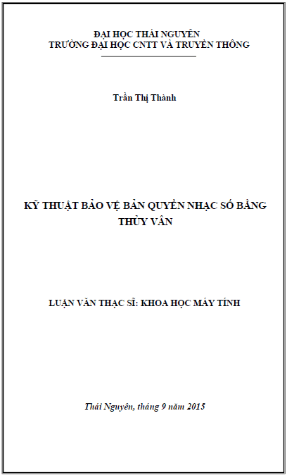 ky thuat bao ve ban quyen nhac so bang thuy van