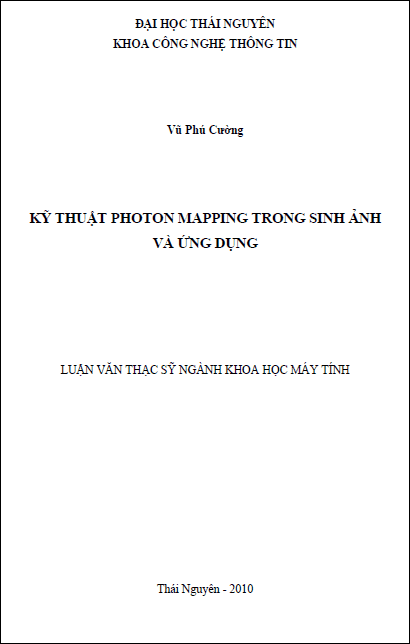 ky thuat photon mapping trong sinh anh va ung dung
