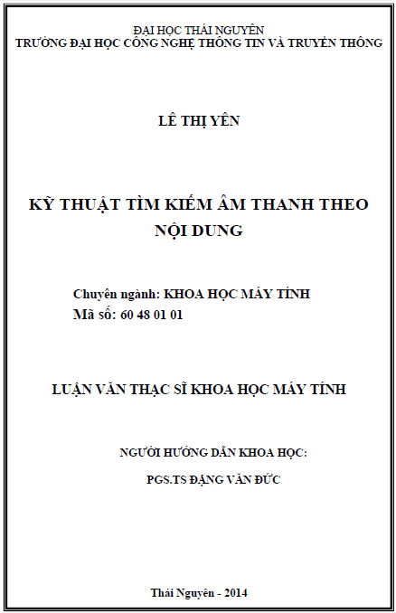 ky thuat tim kiem am thanh theo noi dung