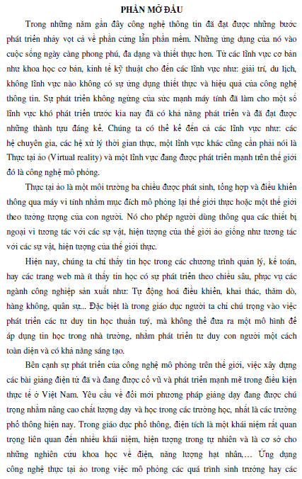 mo phong dong dien trong chat dien phan bang cong nghe thuc tai ao