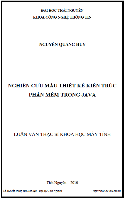 nghien cuu mau thiet ke kien truc phan mem trong java