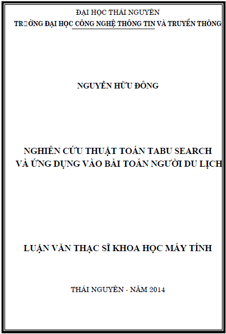 nghien cuu thuat toan tabu search va ung dung vao bai toan nguoi du lich