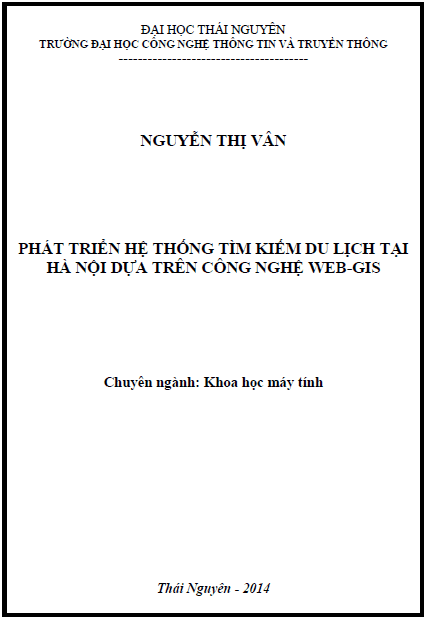 phat trien he thong tim kiem du lich tai ha noi dua tren cong nghe web gis