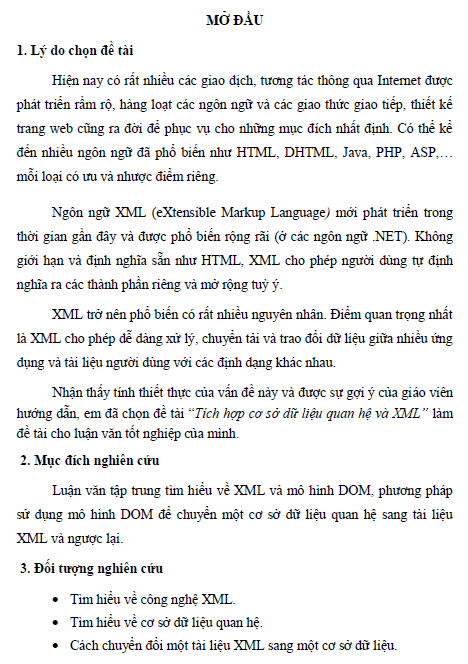 tich hop co so du lieu quan he va