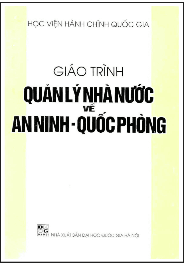 Giáo trình Quản lý nhà nước về an ninh quốc phòng 1 Anh chup man hinh 2025 07 06 160155