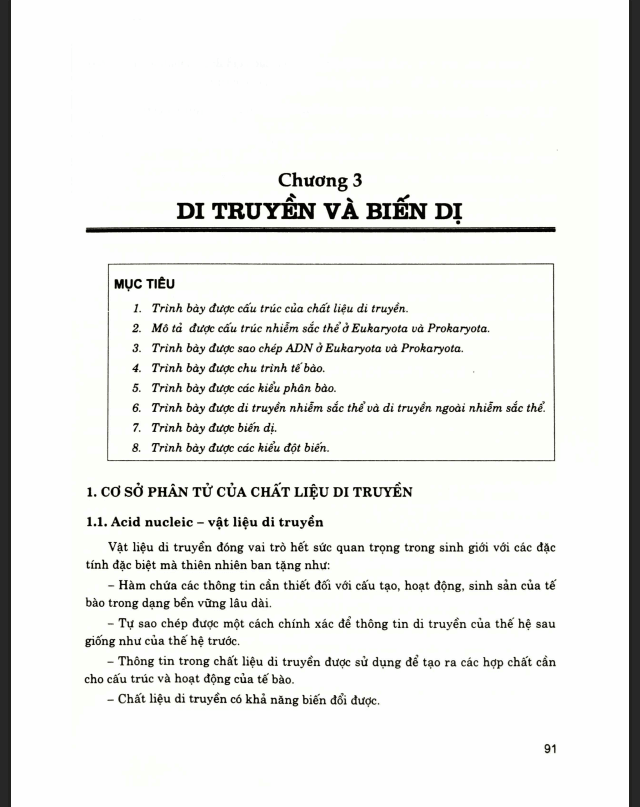 Ebook Sinh học đại cương (Dùng cho đào tạo dược sỹ đại học): Phần 2 - Bộ Y Tế 1 Anh chup man hinh 2025 07 06 215123