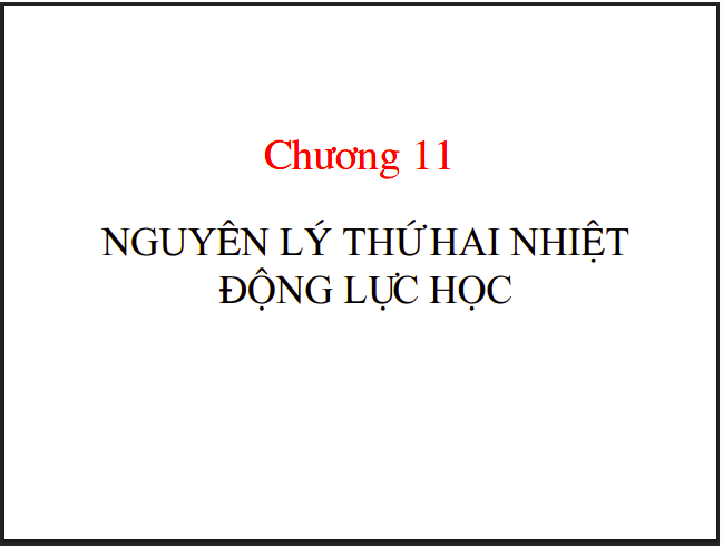 Vật lý đại cương - Nguyên lý thứ hai nhiệt động lực học phần 1 1 Anh chup man hinh 2025 07 15 144223