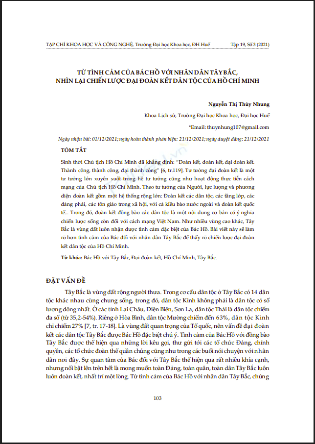 Từ tình cảm của Bác Hồ với nhân dân Tây Bắc, nhìn lại chiến lược đại đoàn kết dân tộc của Hồ Chí Minh 1 Anh chup man hinh 2025 07 18 195302