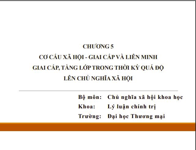 Bài giảng Chủ nghĩa xã hội khoa học: Chương 5 - Trường ĐH Thương mại 1 Anh chup man hinh 2025 07 18 200347