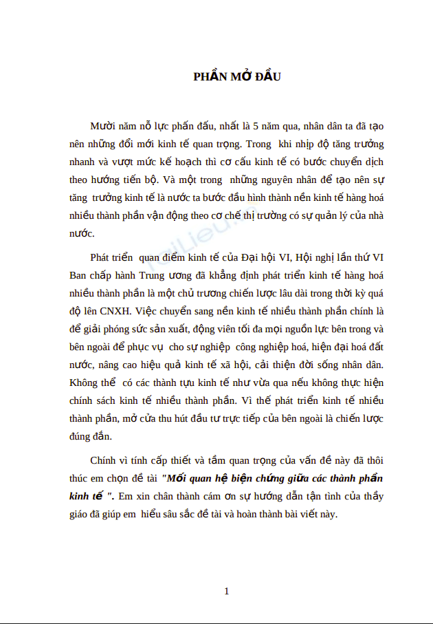 Tiểu luận: Mâu thuẫn biện chứng trong quá trình xây dựng nền kinh tế thị trường theo định hướng Xã hội chủ nghĩa ở Việt Nam 1 Anh chup man hinh 2025 07 19 154544