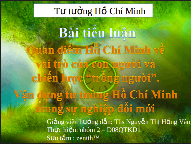 Tiểu luận: Quan điểm Hồ Chí Minh về vai trò của con người và chiến lược “trồng người” 1 Anh chup man hinh 2025 07 19 164455