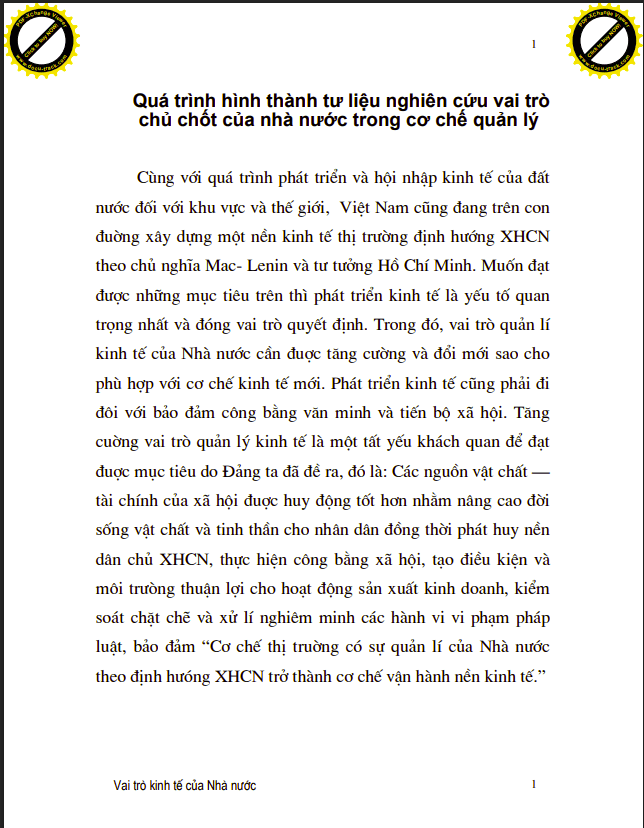Quá trình hình thành tư liệu nghiên cứu vai trò chủ chốt của nhà nước trong cơ chế quản lý p1 1 Anh chup man hinh 2025 07 19 201042