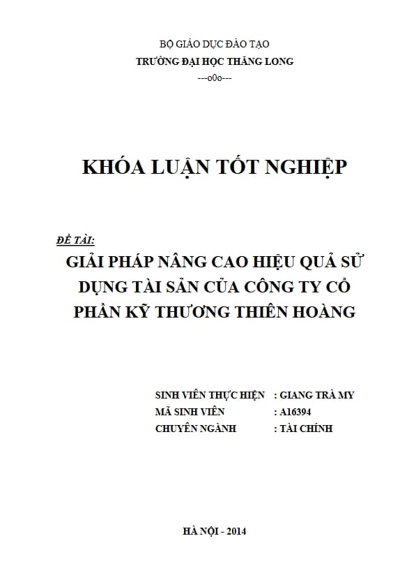 GIẢI PHÁP NÂNG CAO HIỆU QUẢ SỬ DỤNG TÀI SẢN CỦA CÔNG TY CỔ PHẦN KỸ THƯƠNG THIÊN HOÀNG 1 Anh chup man hinh 2 7 2025 04826 hmigninkgibhdckiaphhmbgcghochdjc