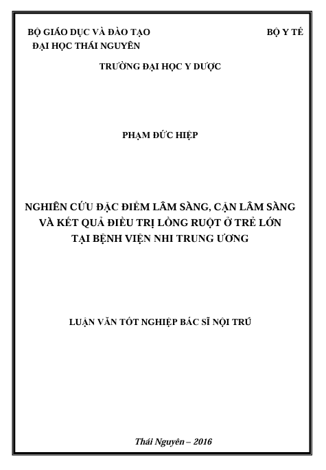 NGHIÊN CỨU ĐẶC ĐIỂM LÂM SÀNG, CẬN LÂM SÀNG VÀ KẾT QUẢ ĐIỀU TRỊ LỒNG RUỘT Ở TRẺ LỚN TẠI BỆNH VIỆN NHI TRUNG ƯƠNG 1 Screenshot 2025 07 20 081210