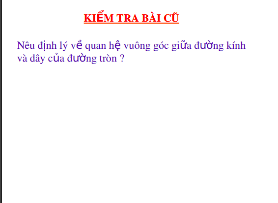 Bài giảng Hình học lớp 9 - Tiết 25: Vị trí tương đối của đường thẳng và đường tròn 1 Anh chup man hinh 2025 08 04 102033