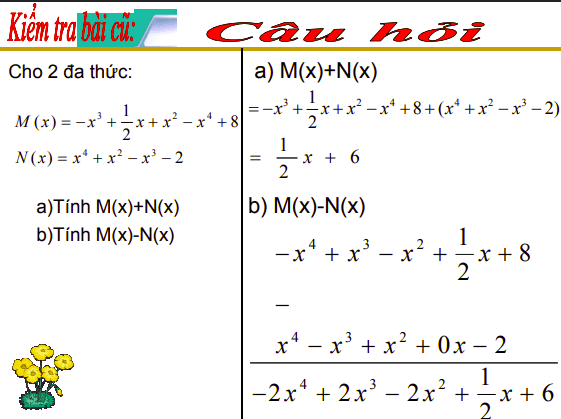 Bài giảng Đại số lớp 7 - Tiết 161: Luyện tập 1 Anh chup man hinh 2025 08 05 122300