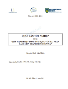 Luận văn tốt nghiệp: Đẩy mạnh hoạt động huy động vốn tại ngân hàng liên doanh Shinhan Vina 3 Anh chup man hinh 2025 09 23 104559